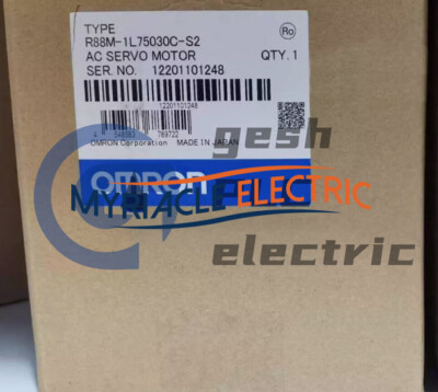 1PC New Omron R88M-1L75030C-S2 Servo Motor R88M1L75030CS2 Expedited Shipping