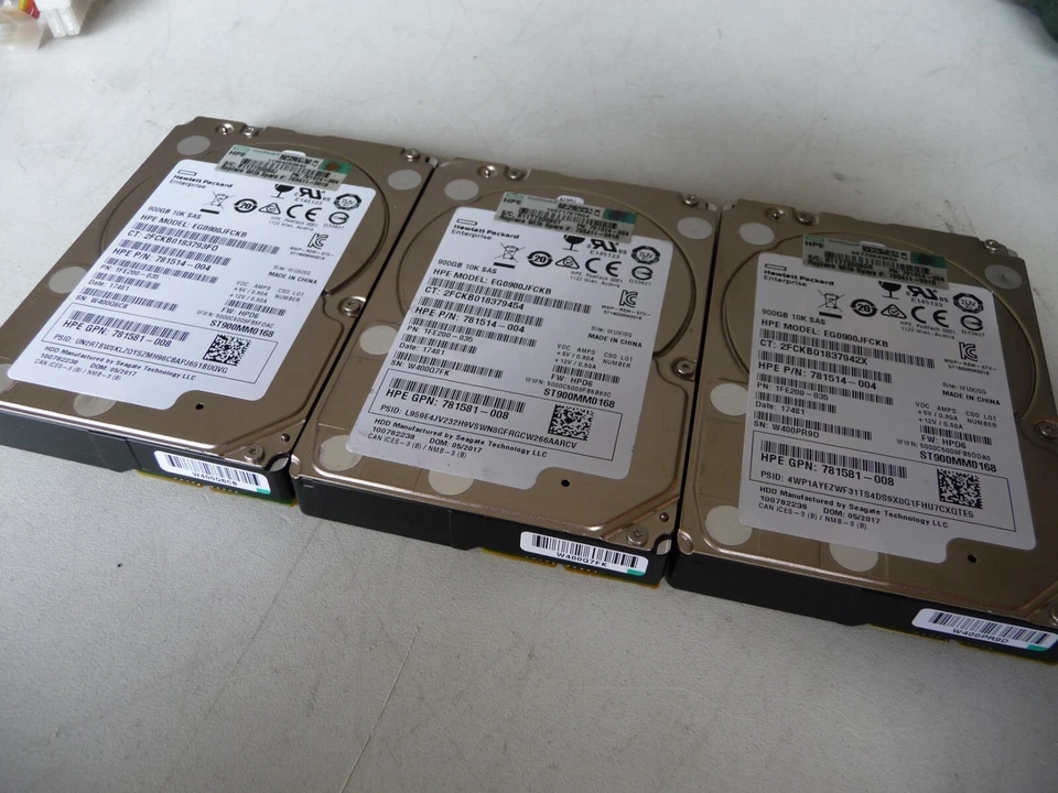 AU SELLER HPE ST900MM0168 900GB 10K 2.5" SAS Enterprise HDD Drive 781514-004 - Image 3 of 4