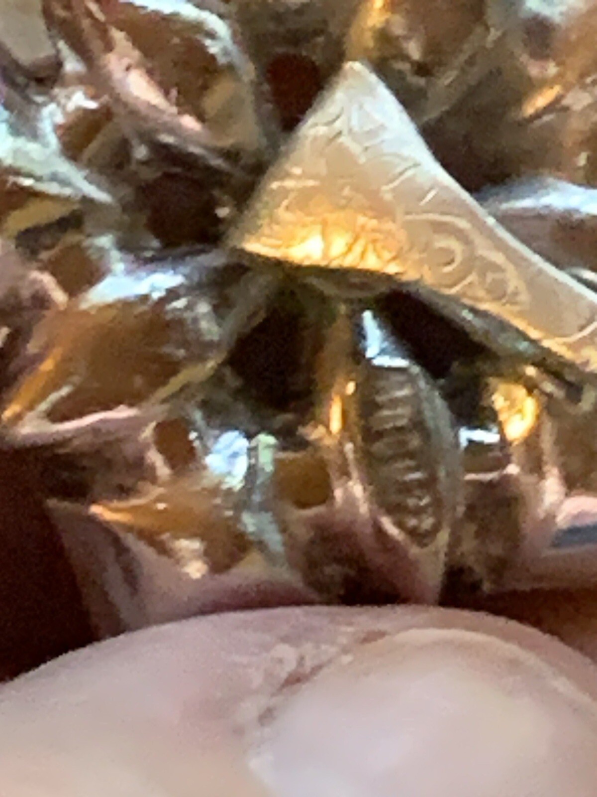 Vintage Signed BOGOFF Clear Prong Set Rhinestone … - image 6