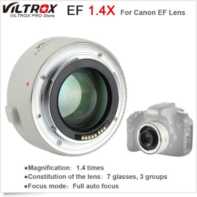 VILTROX 1.4X Auto Focus Teleconverter Extender for Canon EOS & EF lens 70-200mm