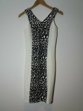 BNWT NEW AMY CHILDS SIZE 8 DRESS WHITE NAVY SHIFT SUMMER S