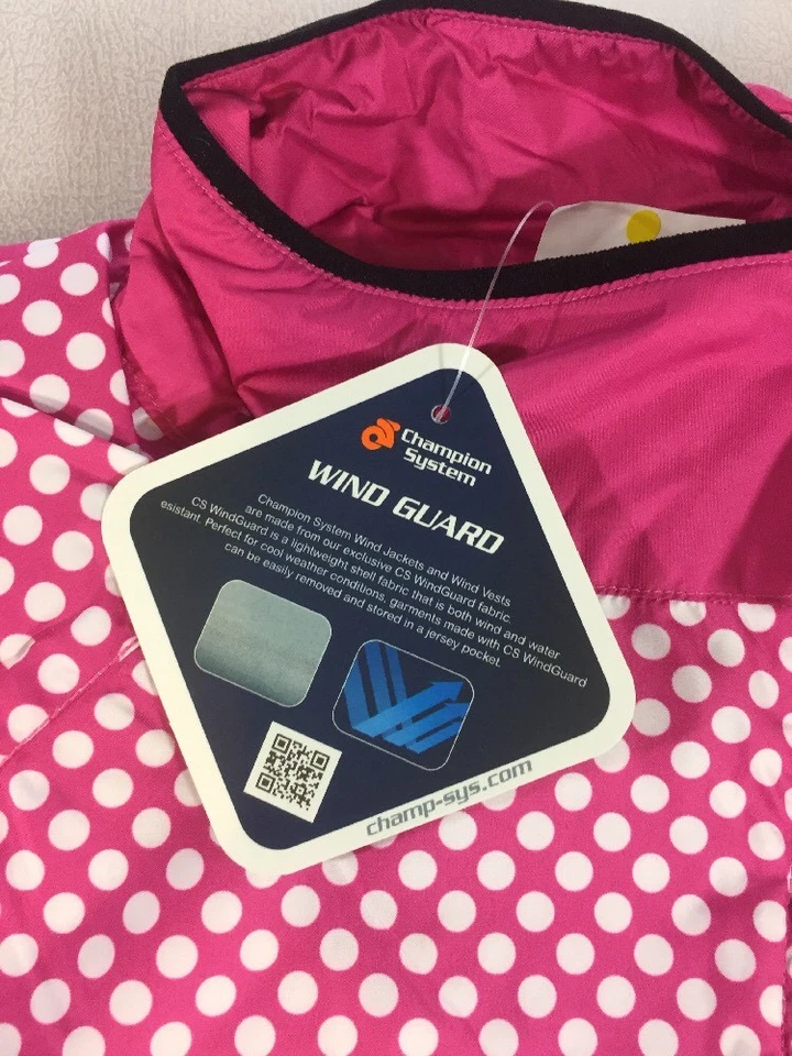 Chaqueta cortavientos Champion System para mujer ciclismo correr mediana M (5617-28) Foto 3 de 4