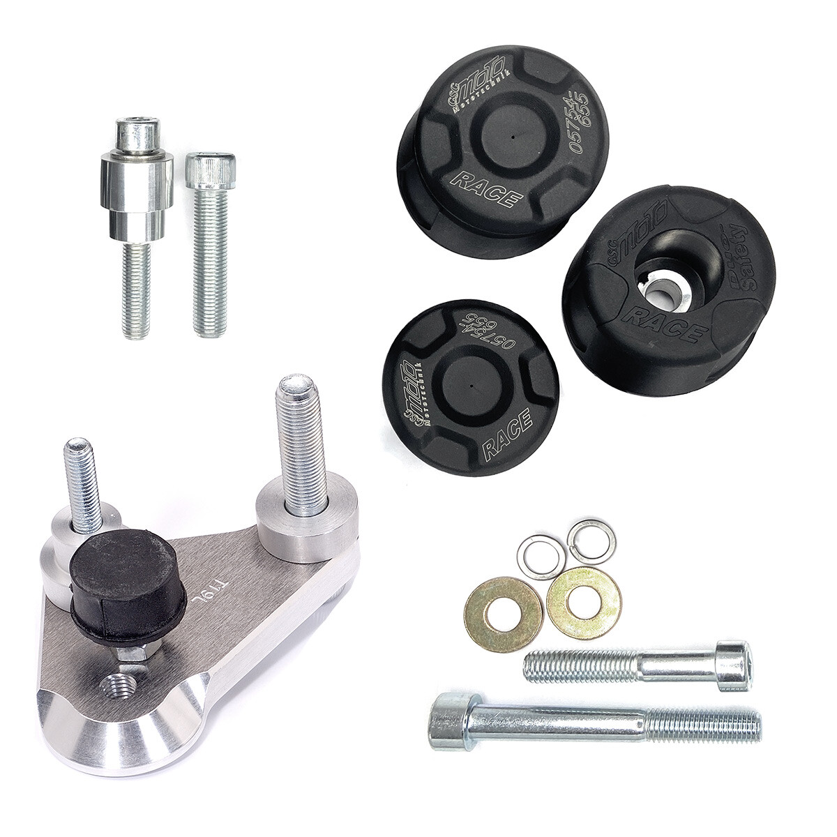 GSG Crash Pad Set For Honda CBR 1000 RR | 2006 - 2007