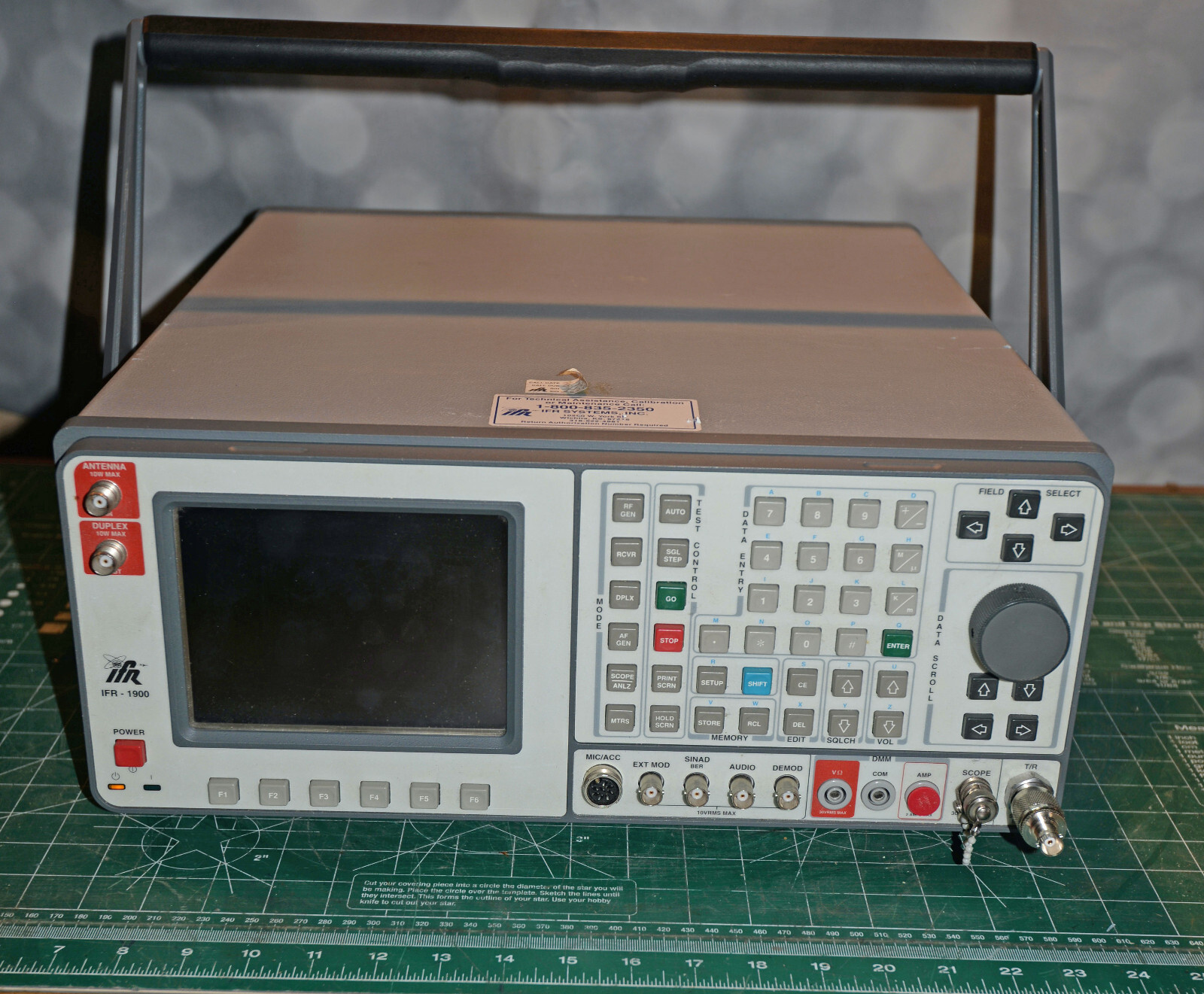 IFR FM AM Communications Service Monitor IFR-1900