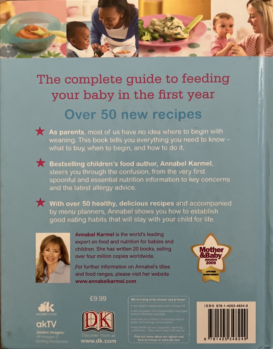 Annabel Karmel Weaning What to Feed, When to Feed, How to Feed
