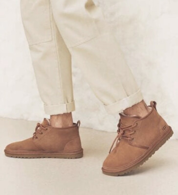 UGG Neumel 3236 Chukka Ankle Boots Chestnut Suede Men\'s Size 11 Warm Lined Ugg Men main image 4