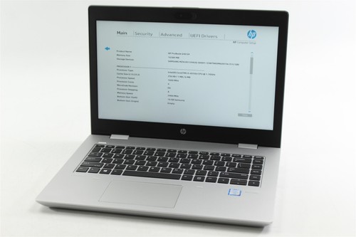 HP ProBook 640 G4 14" FHD i5-8350U 1.7GHz 512GB SSD 16GB RAM NO OS