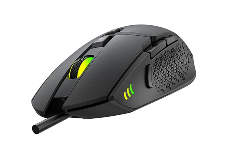 Havit MS1022 RGB Backlit 3200 DPI Honeycomb 7 Buttons Gaming Mouse - Image 4 of 4