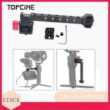 Gimbal Monitor Mount Extension Arm Rotatable Magic Arm with 1/4" Cold Shoe Mount