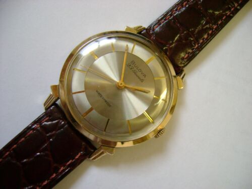 VINTAGE WIND UP BULOVA 23 JEWELS , RUN GREAT,ALL LUGS HAVE SCRATCHES
