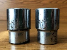 mac tools 3/4" dr chrome shallow socket 6pt Z266 13/16" or Z246 3/4"