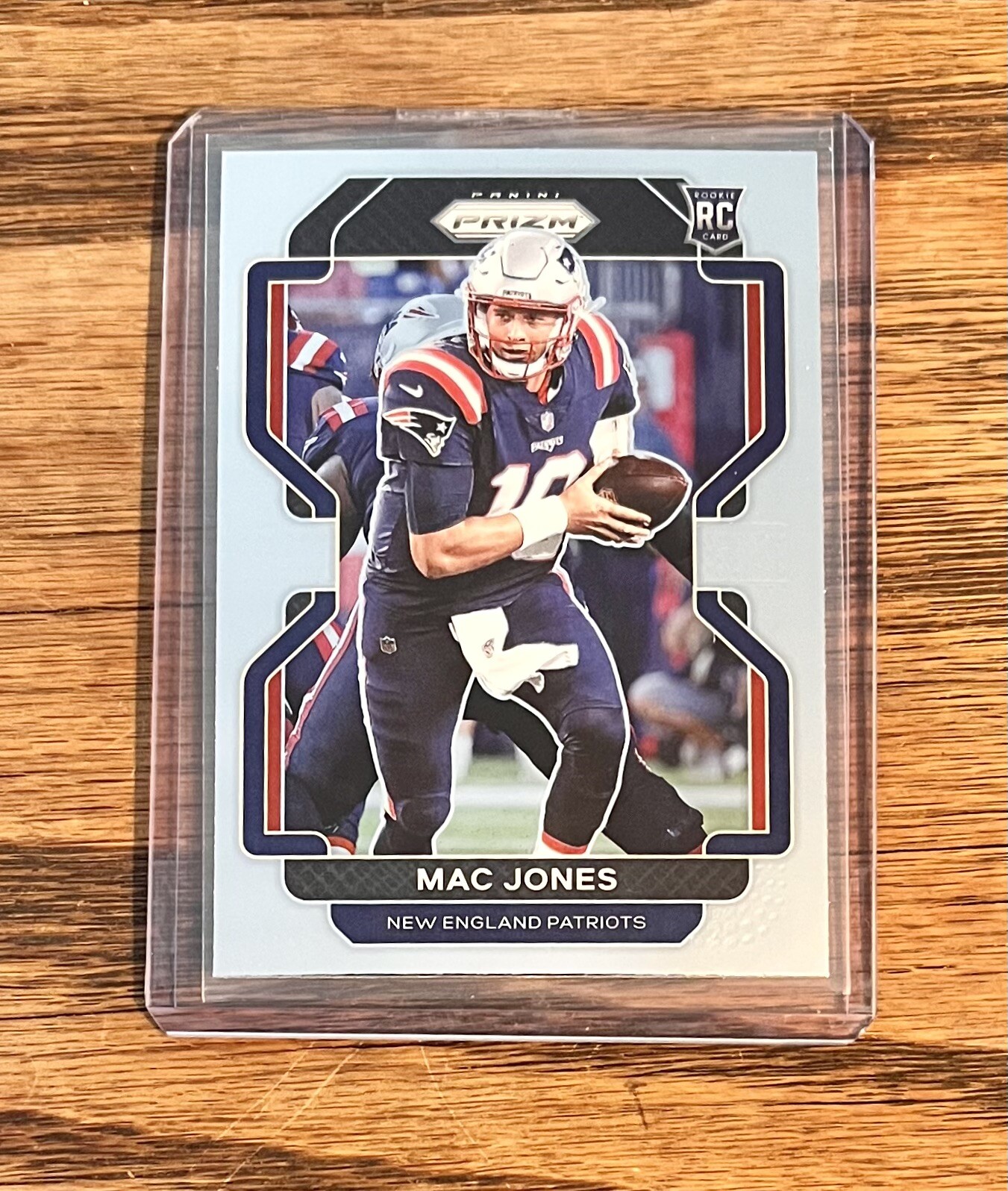 2021 Panini Prizm Mac Jones Rookie RC Base New England Patriots #336 (A)
