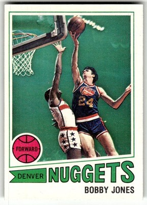 1977-78 Topps Bobby Jones White Backs #118