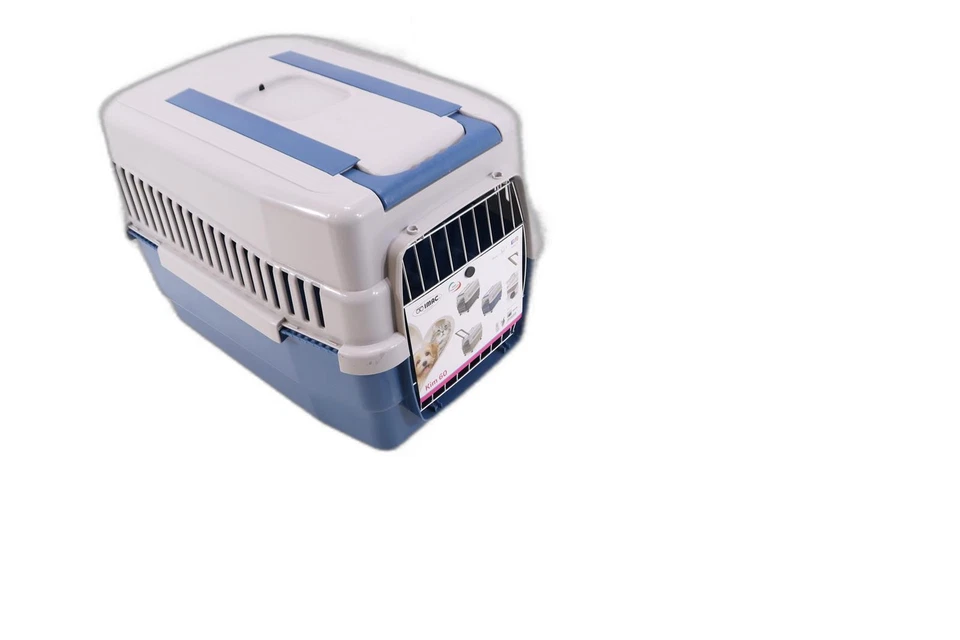 Imac Copenhagen Transportkorb Hundebox mit Rädern Griff für Hund/Katze solide/be - Bild 2 von 4