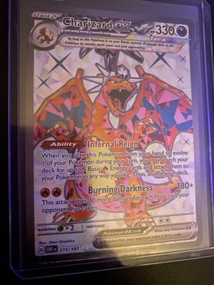 Charizard ex SV03 Obsidian Flames 215/197 UR Holo Full Art 330HP Eng MT/NM