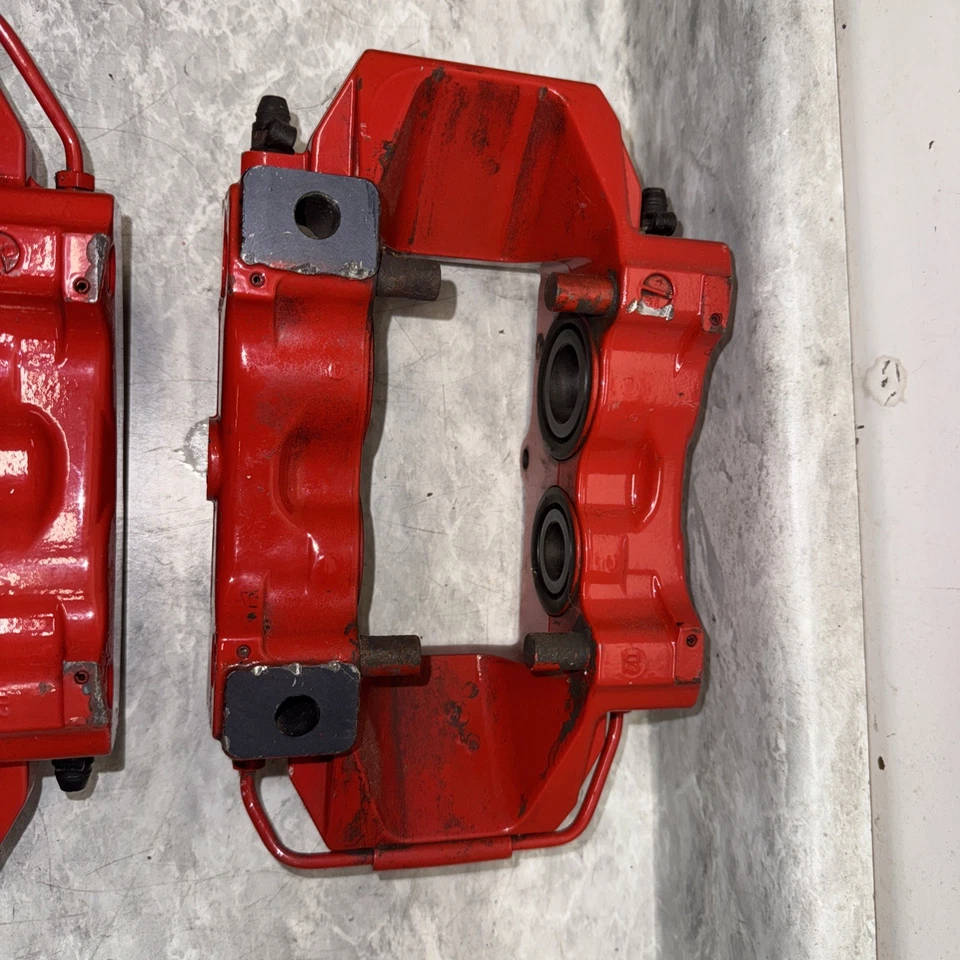 97-12 Porsche Boxster 987 911 996 Brembo Front Left & Right Brake Caliper Set - Imagem 4 de 4