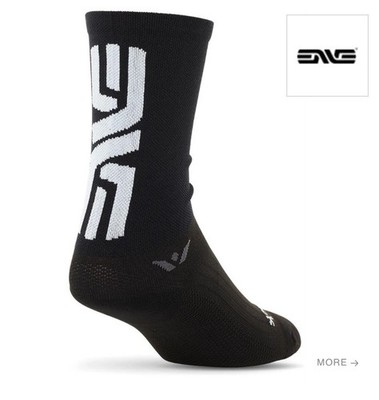 ENVE Swiftwick Vision Seven Cycling Socks 7 Compression crew black