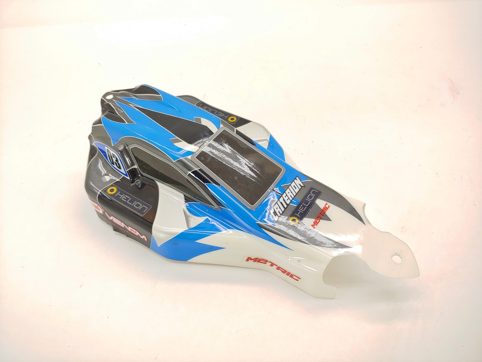 Rare Used Vintage Helion Criterion 1/10 2wd Brushed Buggy ARTR No Radio Used