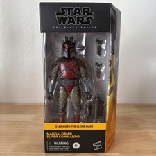 Star Wars The Black Series Mandalorian Super Commando 6  Action Figure new
