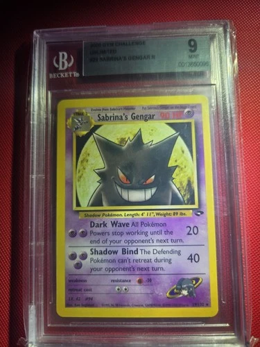Pokémon TCG Sabrina's Gengar Gym Challenge 29/132