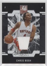 2009-10 Donruss Elite Jerseys /99 Chris Bosh #109 HOF 10p1