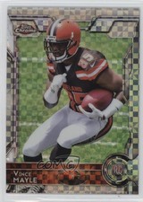 2015 Topps Chrome Rookies Retail X-Fractor Vince Mayle #168 0c4