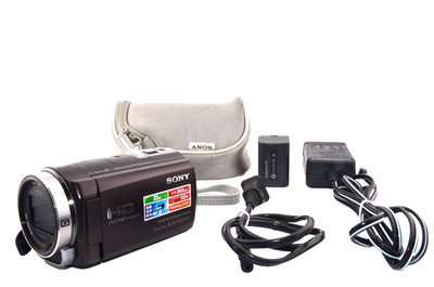 Sony HDR-CX430V Handycam Full HD 32GB GPS Video Camera Tested Working JAPAN
