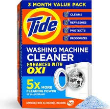 Washing Machine Cleaner by Tide, Washer Machine Cleaner with Oxi for Front and T