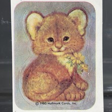 VINTAGE 80 S HALLMARK STICKER
