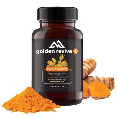 Golden Revive+Joint Support Supplement Containing Quercetin and Magnesium DE