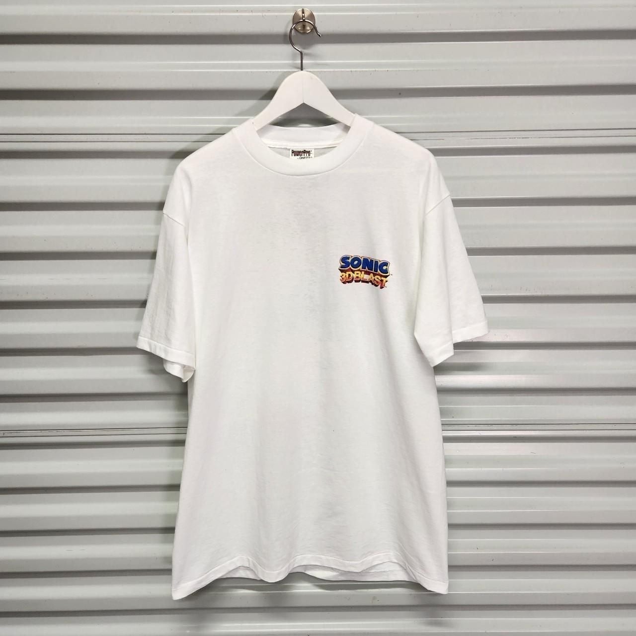 Vintage 90s Sega Sonic 3D Blast T-Shirt Power Pro Oneita Deadstock image 2