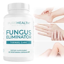 PureHealth Research Fungus Eliminator - Toenail Care, Oregano, Garlic, Wormwood