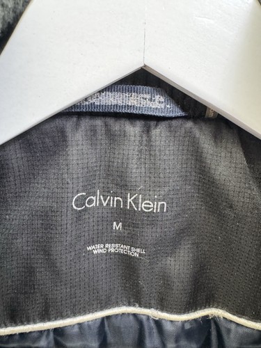Calvin Klein Black Full Zip Coat Women's Size M POG - Picture 3 of 12