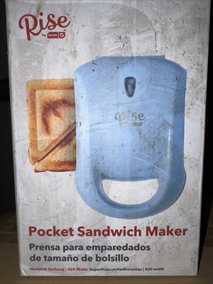 Dash Pocket Sandwich Maker Turquoise