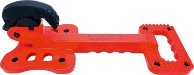 Bachler Mobiler Rohrschraubstock Pipe Vise Roughneck APV02