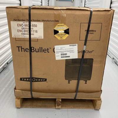 TurboChef BULLET Electric Countertop Rapid Cook Ventless Oven ENC-9600-850