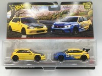 Hot Wheels Premium Car Culture `99 Honda Civic Type R (EK9) + Honda Civic Type R