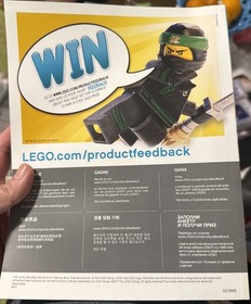 LEGO The LEGO Ninjago Movie: Garma Mecha Man Instruction Book Only (70613)