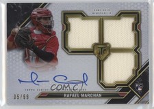 2021 Topps Triple Threads 5/99 Rafael Marchan #RFPAR-RMA Auto 0kz8