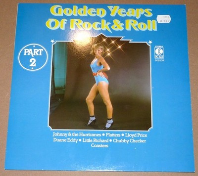 Vinyl-LP, gewaschen, Rock-Sampler: Golden Years Of Rock & Roll, K-tel, Holland