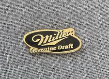 Miller Genuine Draft Beer Ale Enamel Pin Badge Brooch