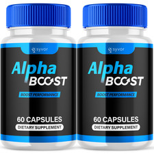 Alpha Boost Advanced Supplement for Men with Natural Ingredients 120 Capsules