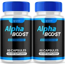 Alpha Boost Advanced Supplement for Men with Natural Ingredients 120 Capsules