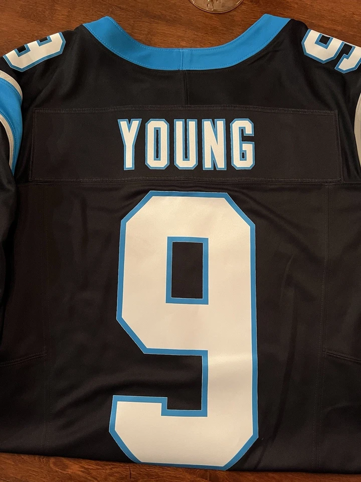 Nike BRYCE YOUNG Panthers Vapor F.U.S.E. Jersey limitado (XL para hombre) *Al por menor = $175* Foto 4 de 4