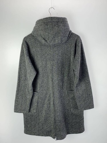 Engineered Garments Long Hoody HB Fleece XS Gray Polyester #EF AGA - Picture 2 of 5