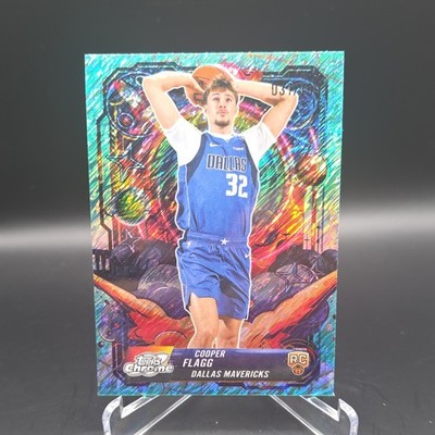 Topps Cosmic Chrome Propulsion Cooper Flagg RC PRP-16 Mavericks Aqua /199
