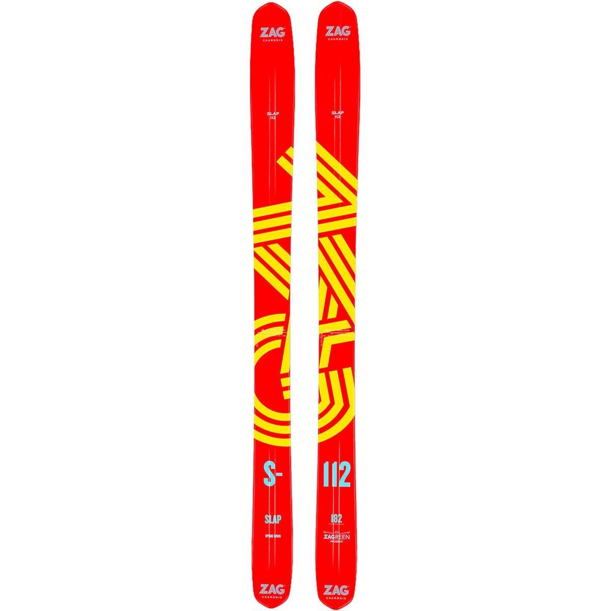 Лыжи Zag Slap 112 Ski - 2025 Красные/желтые, 176 см