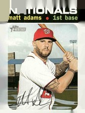 2020 Topps Heritage #48 Matt Adams