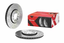 2x Bremsscheibe XTRA LINE - Xtra BREMBO 09.7010.2X für AUDI VW SKODA SEAT GOLF 1