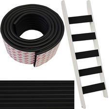 6.6 FT Black Bunk Bed Ladder Pads PVC Soft Corner Protectors with Strong Adhe...